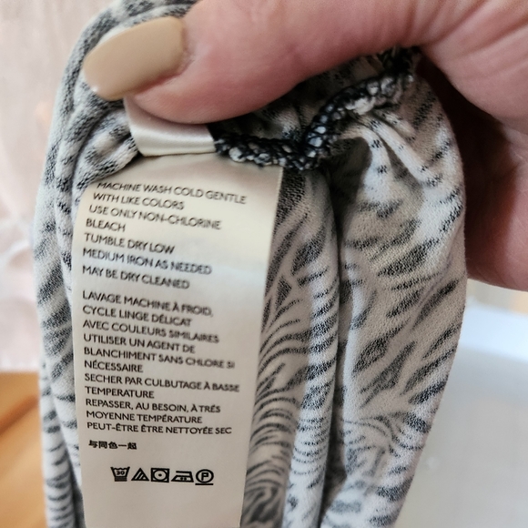 Free People Coco Zebra Print Racer Back Tank - Picture 8 of 11